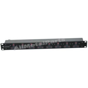 19" 8 Way UK Mains Power Distribution Strip Unit Extension PDU Data Rack Cabinet30