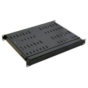 1U 19 inch Adjustable Telescopic Server Rack Shelf 325mm to 594mm60