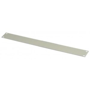 1U aluminium 3mm sliver blank panel25