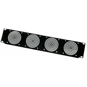2U 4 Fan Rack Panel