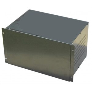 6U 19 inch 300mm rack mount non vented top and Bottom enclosure chassis ...