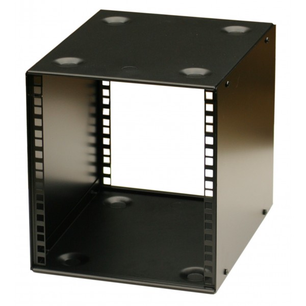 6U 9.5 inch Half-Rack 200mm Stackable Rack Cabinet - All Metal Parts